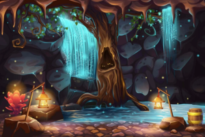 Ancient tablets word game for vocabulary building